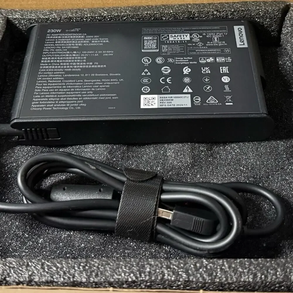 Original 230W ADL230SCC3A ADL230SLC3A AC ADAPTER for Lenovo Legion 5 15IMH05H